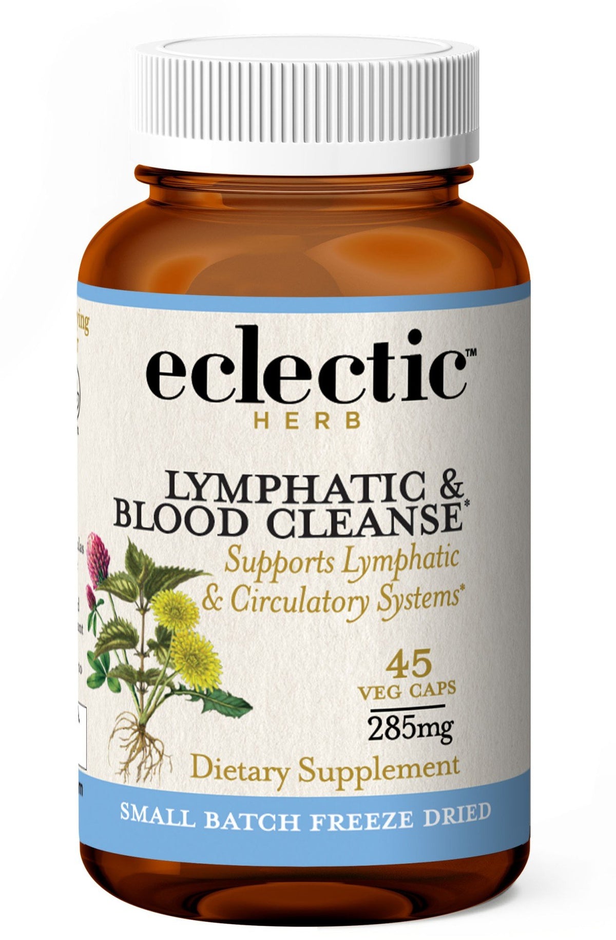Eclectic Herb Lymphatic &amp; Blood Cleanse 45 VegCap