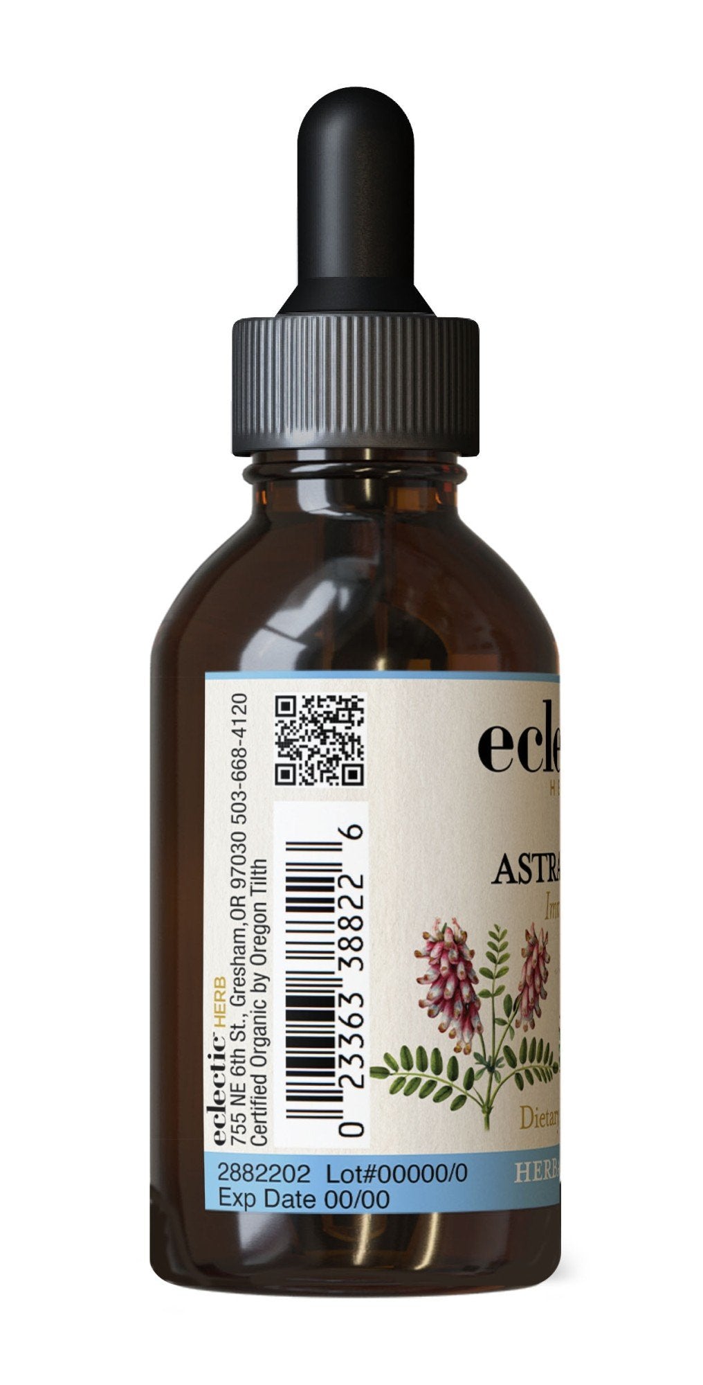 Eclectic Herb Astragalus Extract 2 oz Liquid