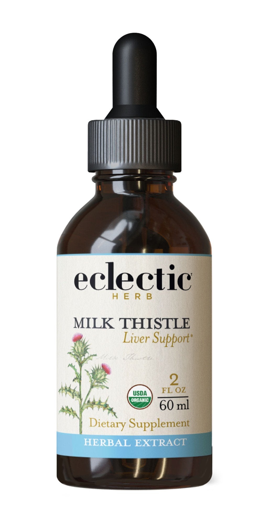 Eclectic Herb Milk Thistle Extract 2 oz Liquid