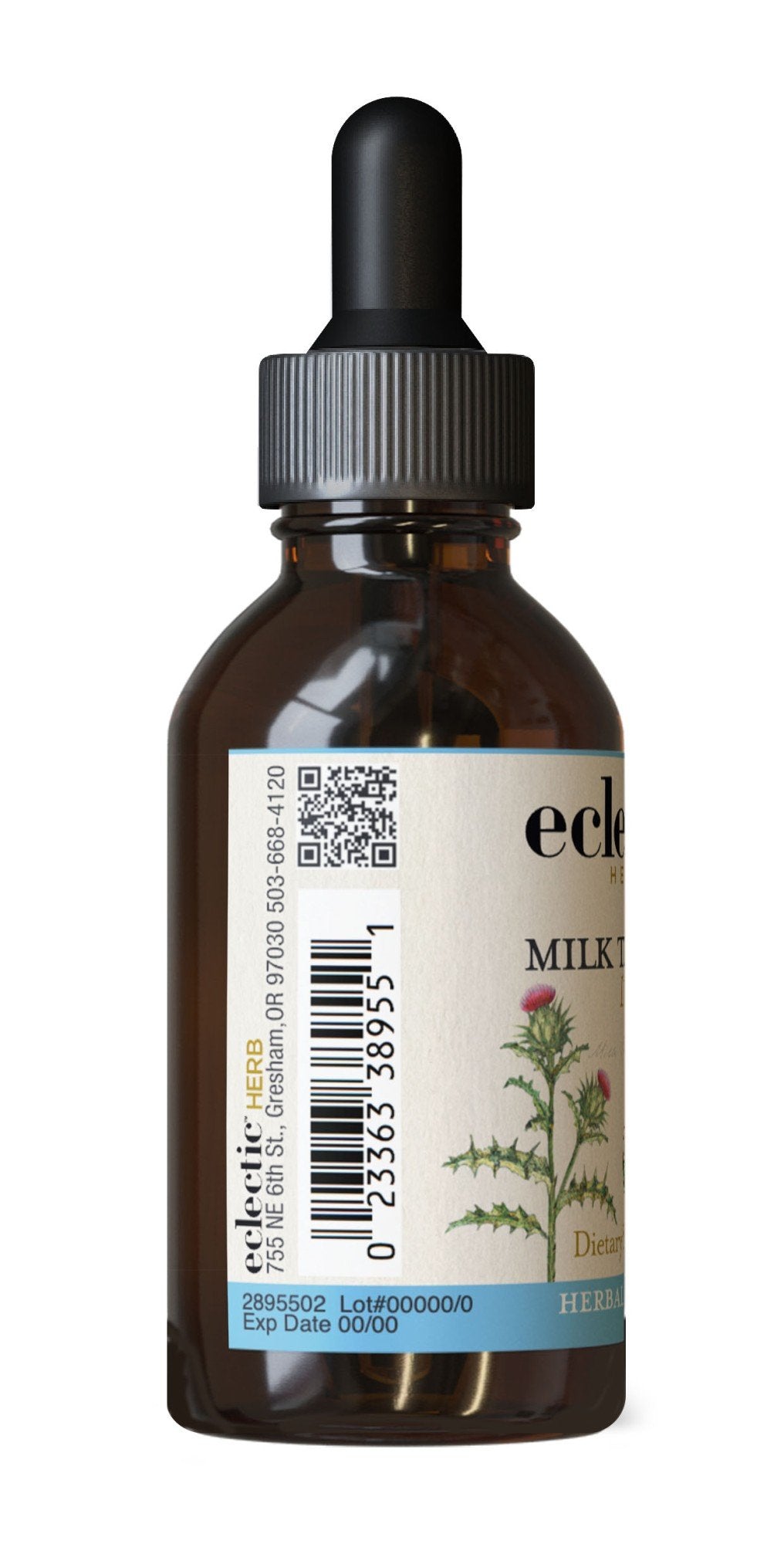 Eclectic Herb Milk Thistle Extract 2 oz Liquid