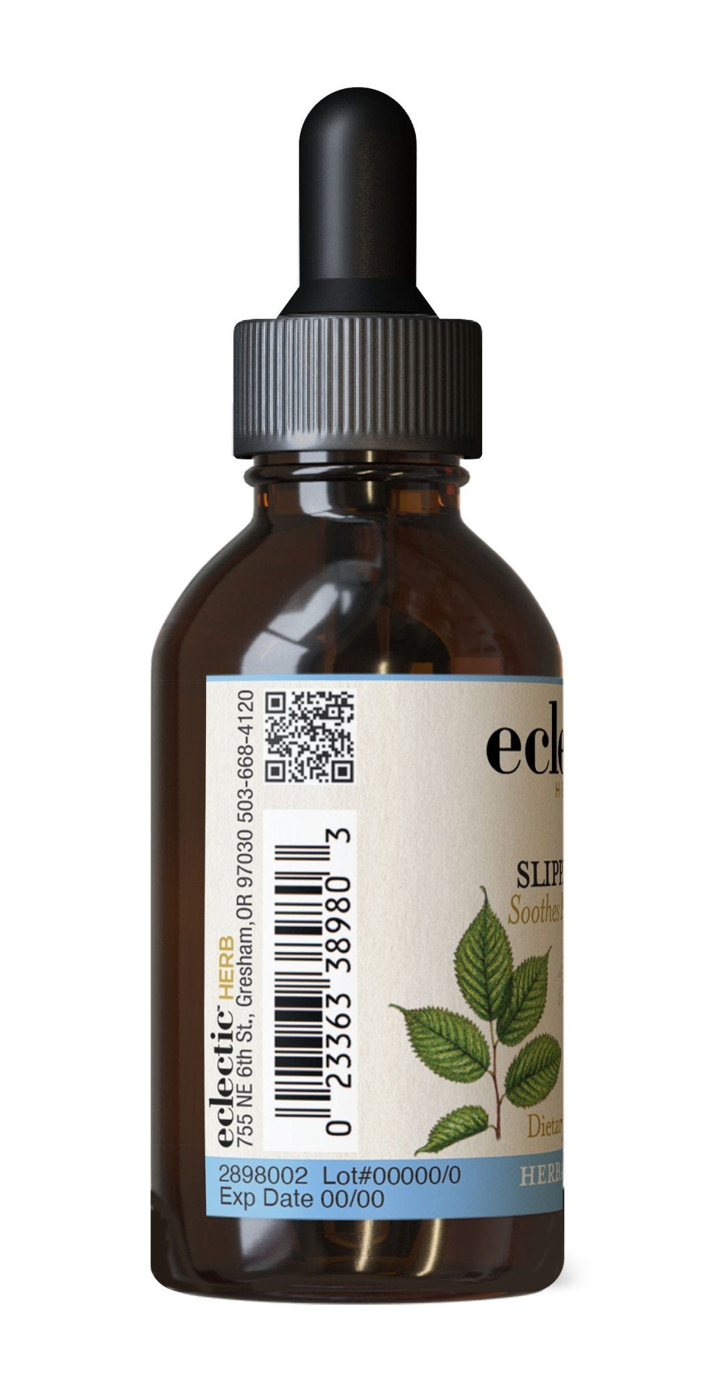 Eclectic Herb Slippery Elm Extract 2 oz Liquid