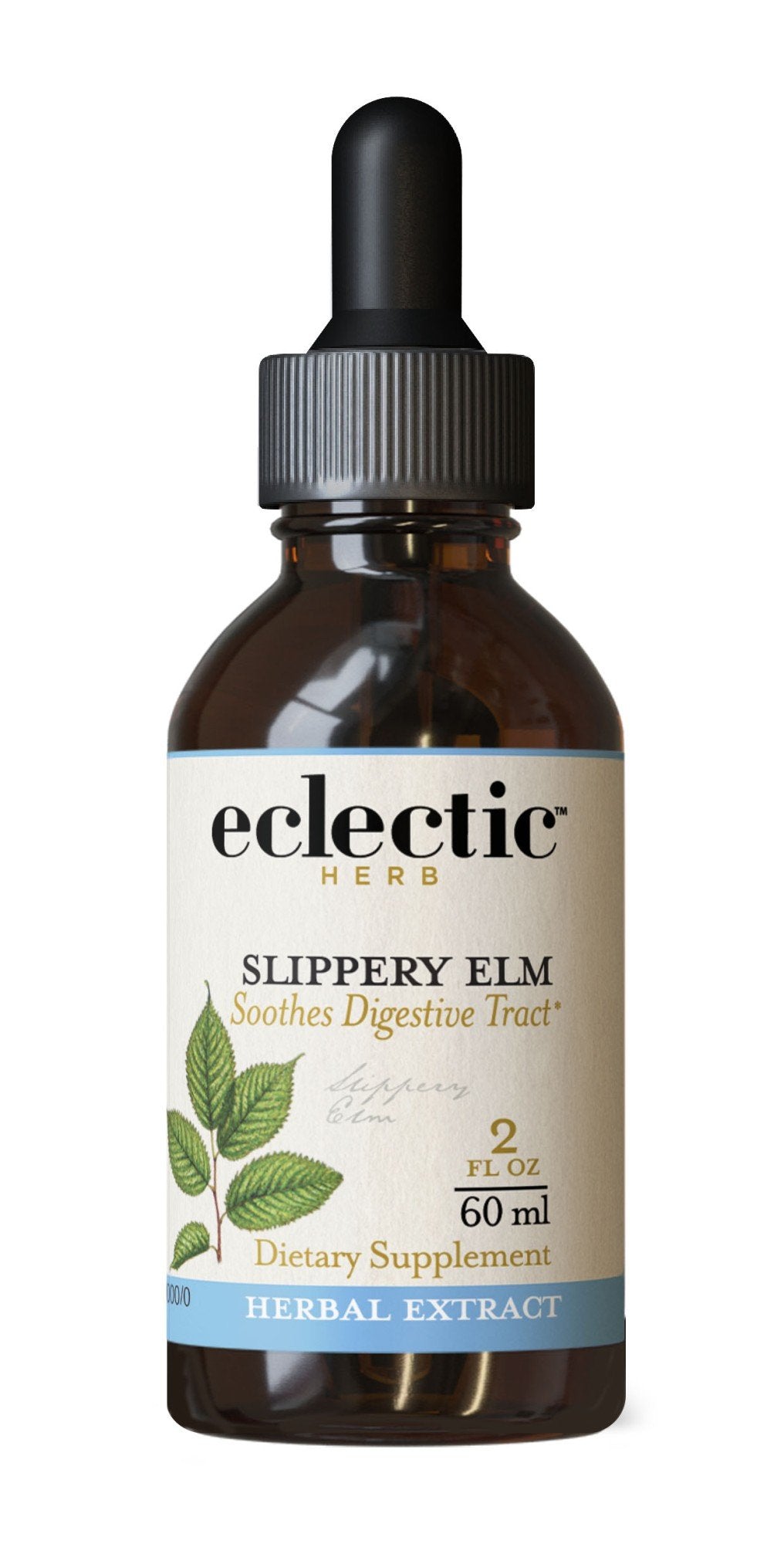 Eclectic Herb Slippery Elm Extract 2 oz Liquid