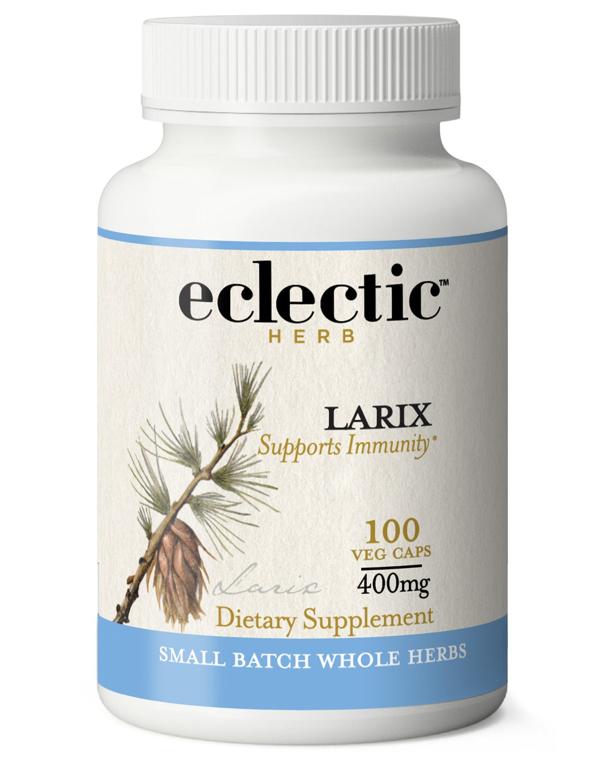 Eclectic Herb Larix 400mg 100 Capsule