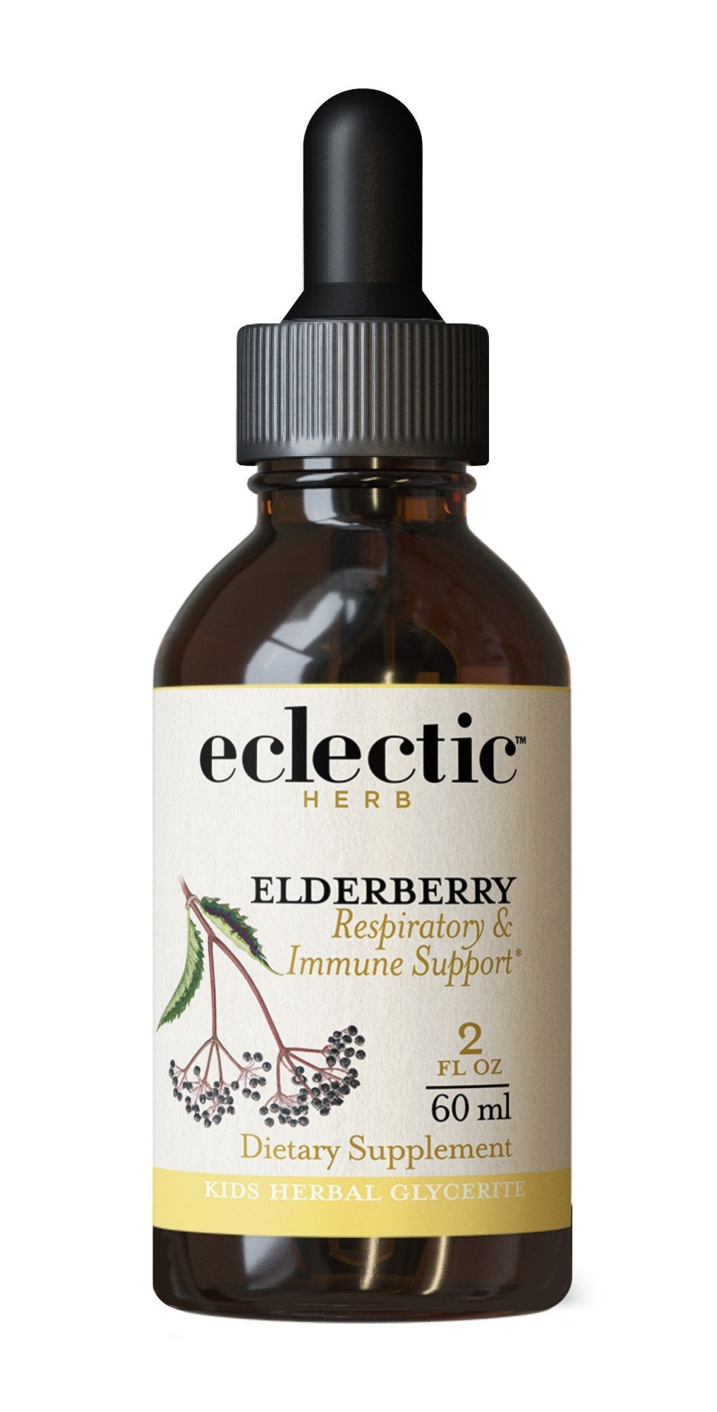 Eclectic Herb Elderberry Kids 2 oz Liquid