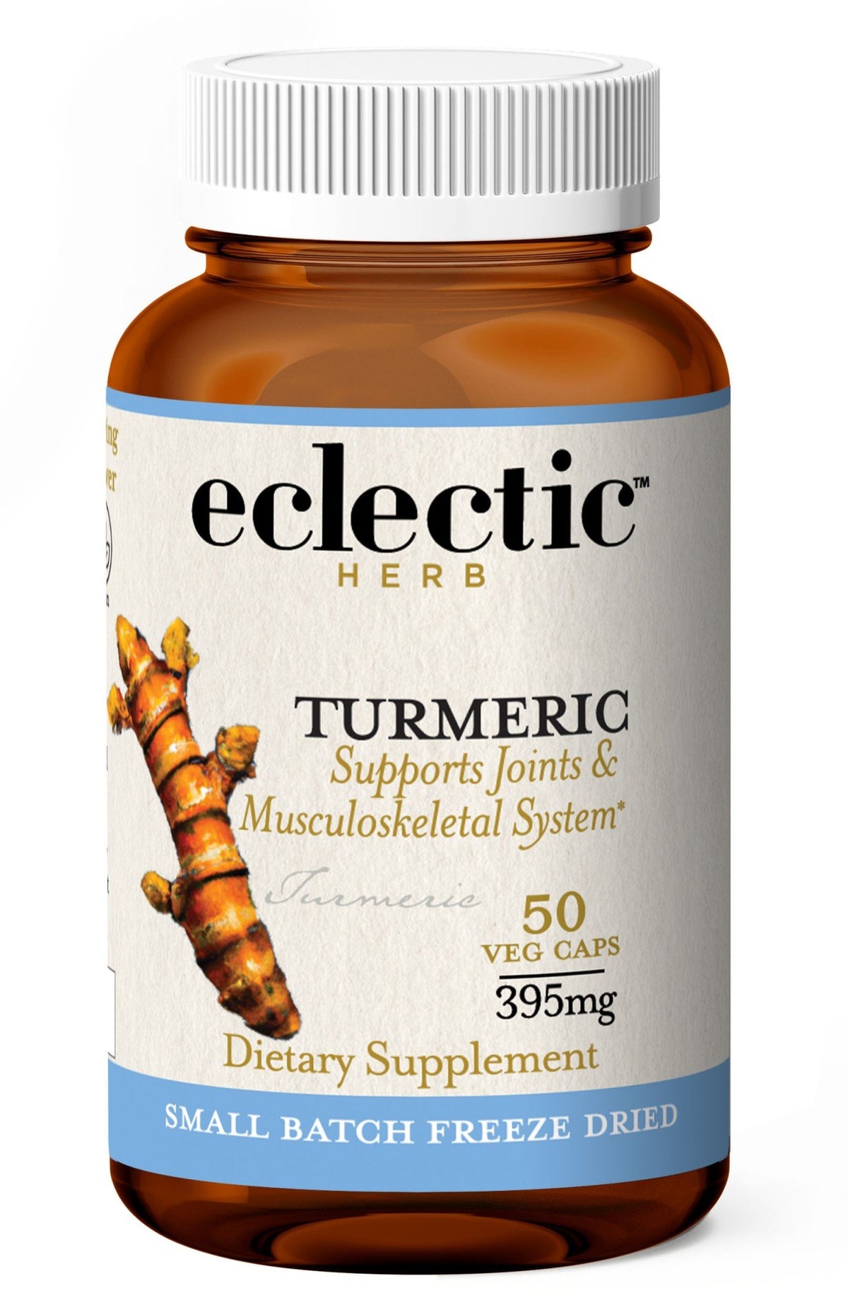 Eclectic Herb Turmeric Freeze Dried 50 Capsule