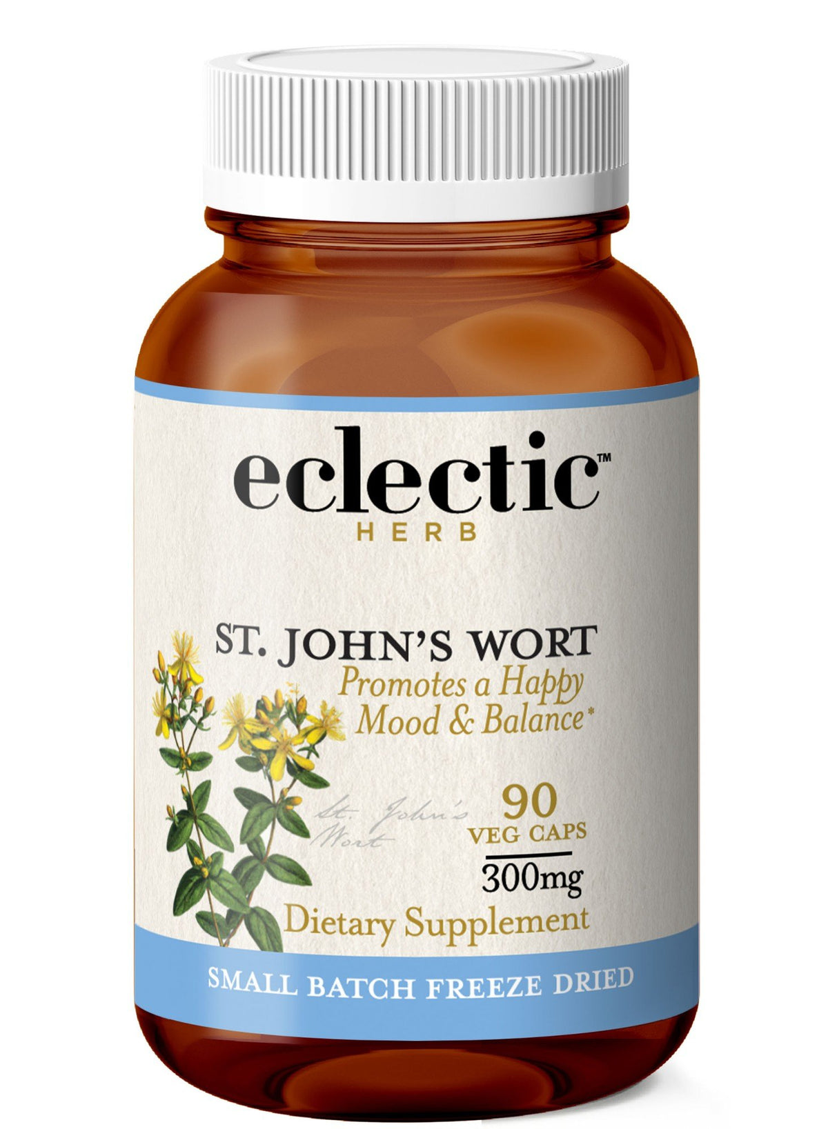 Eclectic Herb St John's Wort 300 mg 90 Capsule