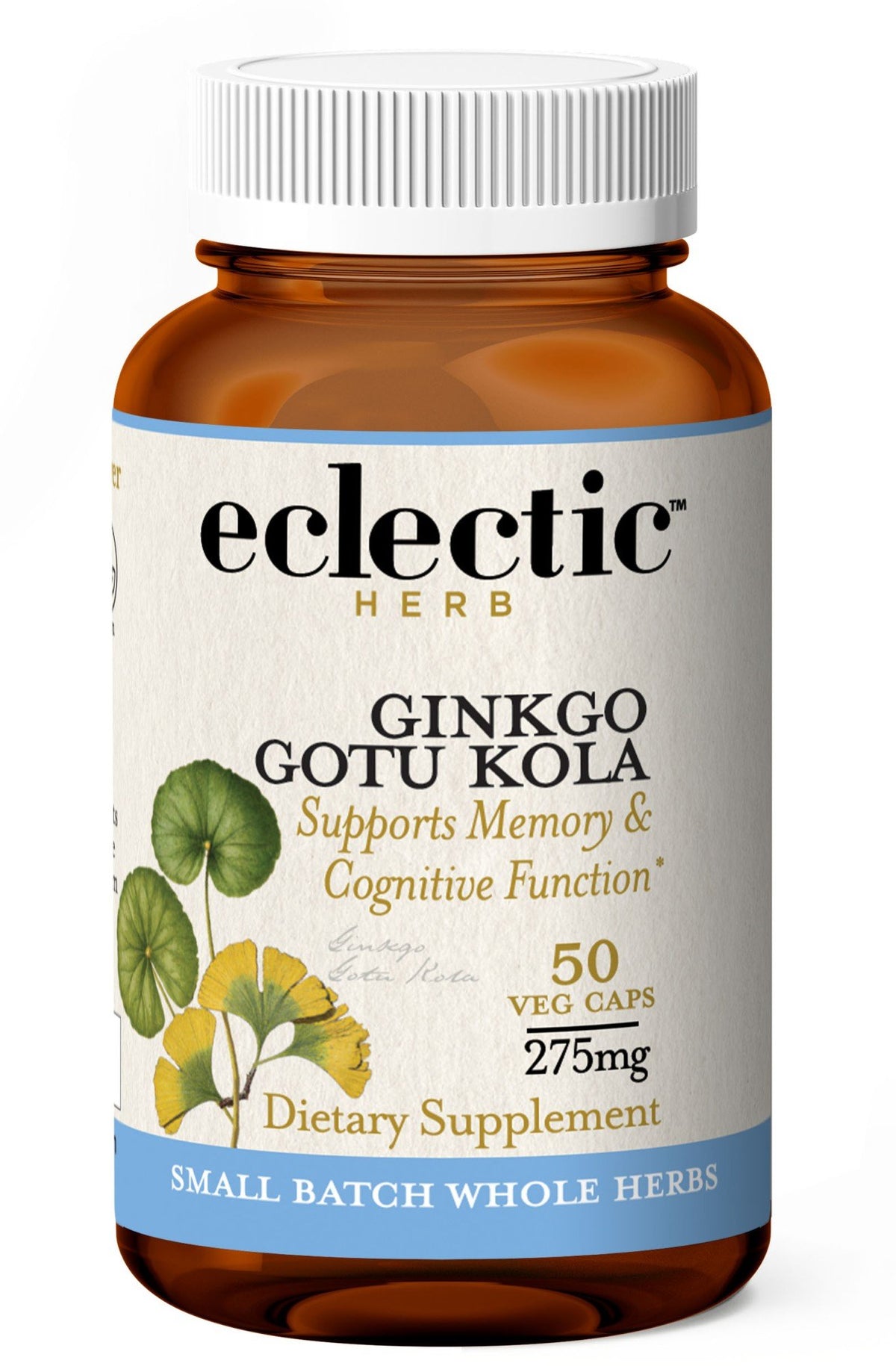 Eclectic Herb Ginkgo - Gotu Kola Freeze-Dried 50 VegCap