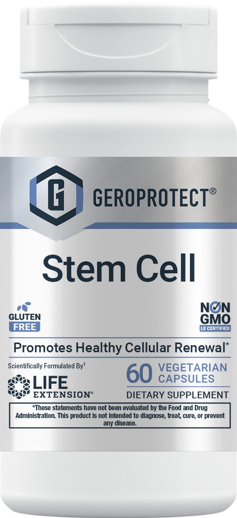 Life Extension GEROPROTECT Stem Cell 60 Vegetarian Capsule