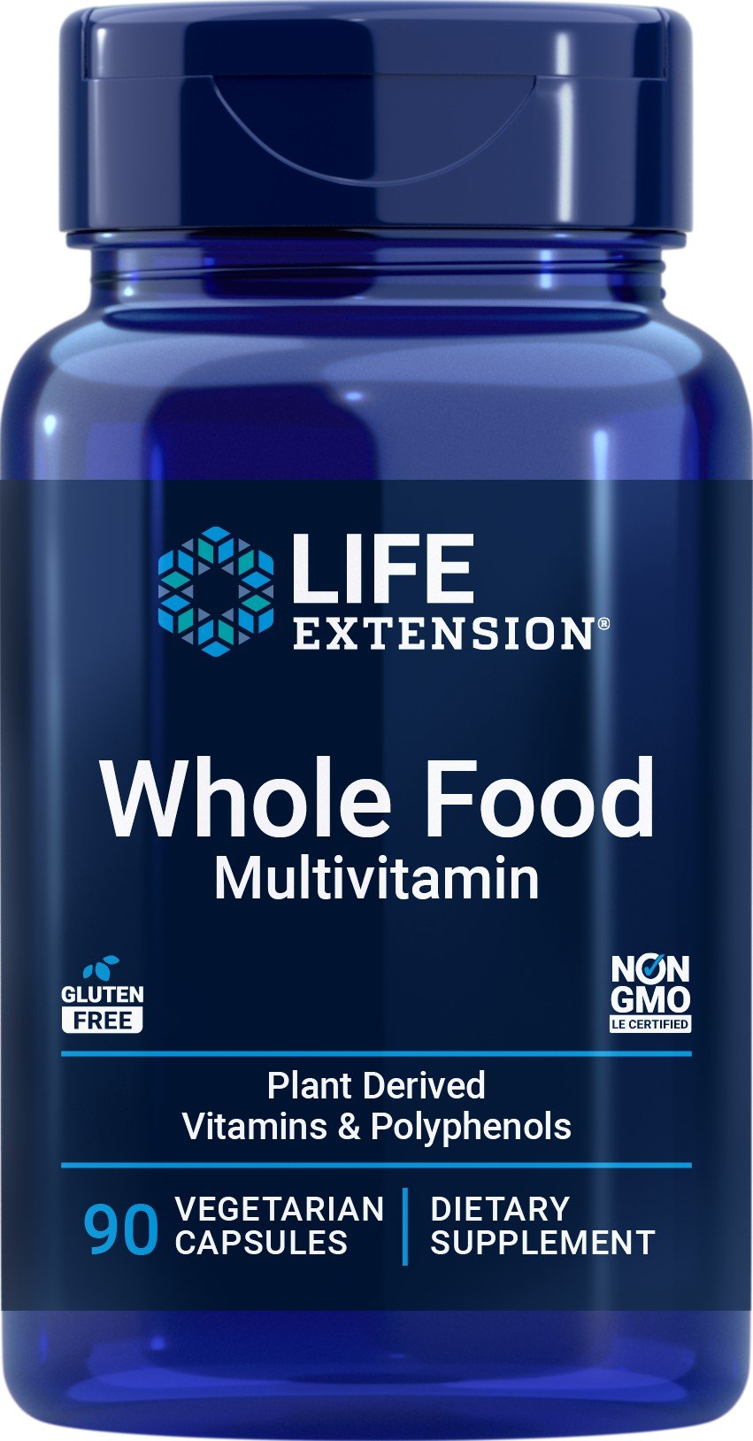 Life Extension Whole Food Multivitamin 90 VegCap