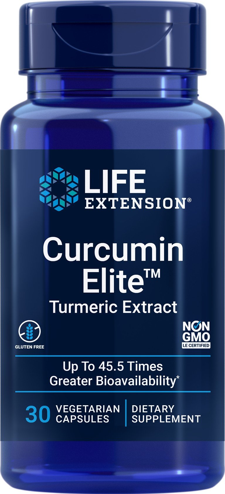 Life Extension Curcumin Elite Turmeric Extract 30 VegCap