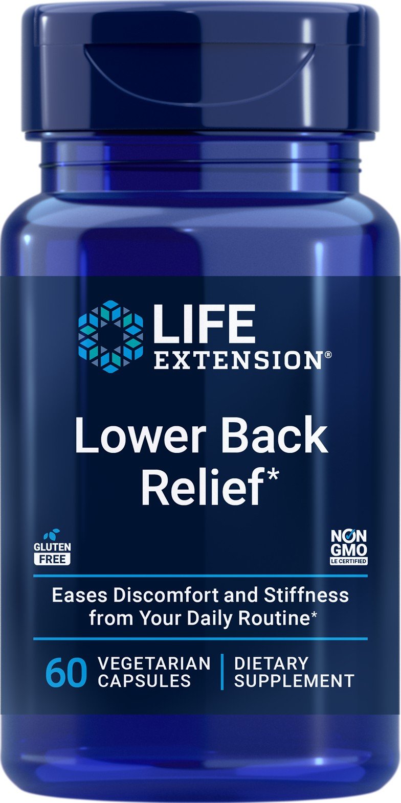 Life Extension Lower Back Relief 60 VegCap