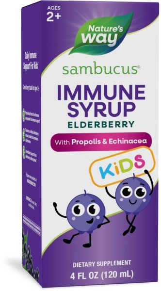 Nature's Way Sambucus Kids Syrup - Berry 4 oz Liquid