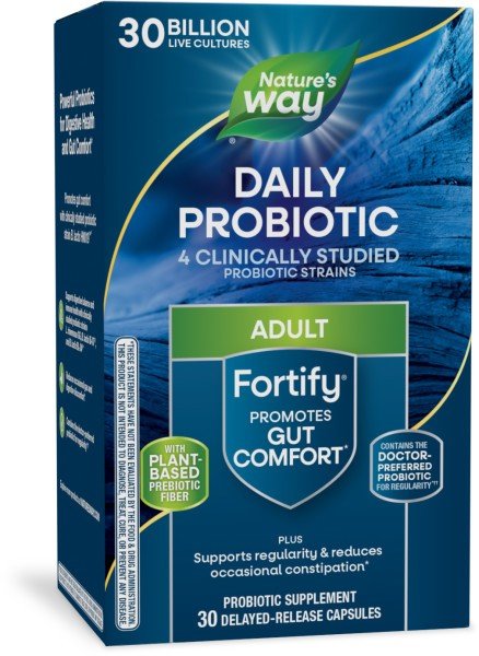 Nature's Way Fortify Daily 30 Billion Probiotic 30 Billion 30 VegCap