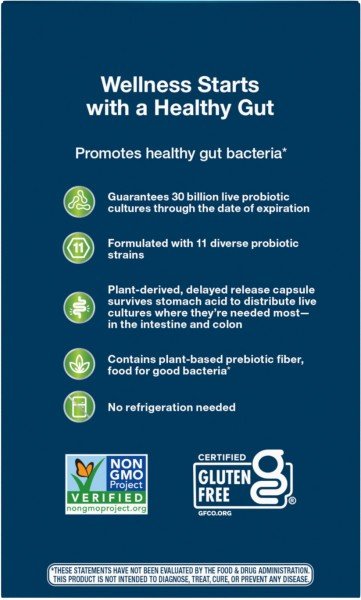 Nature&#39;s Way Fortify Daily 30 Billion Probiotic 30 Billion 30 VegCap