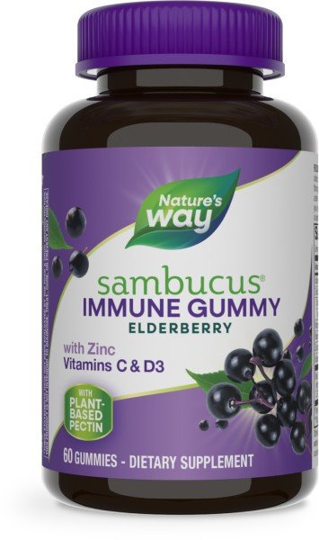 Nature's Way Sambucus Gummies 60 Gummy