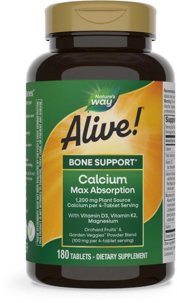 Nature's Way Alive! Calcium Bonus Pack 180 Tablet