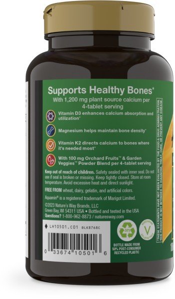 Nature&#39;s Way Alive! Calcium Bonus Pack 180 Tablet