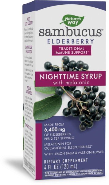 Nature's Way Sambucus NightTime 4 fl oz Liquid