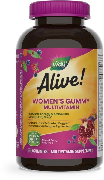 Nature's Way Alive! Women's Gummy Vitamins 130 Gummy