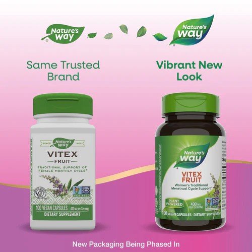 Nature&#39;s Way Vitex Fruit 100 Vegtarian Capsule