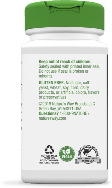 Nature&#39;s Way Chlorella 100 Capsule