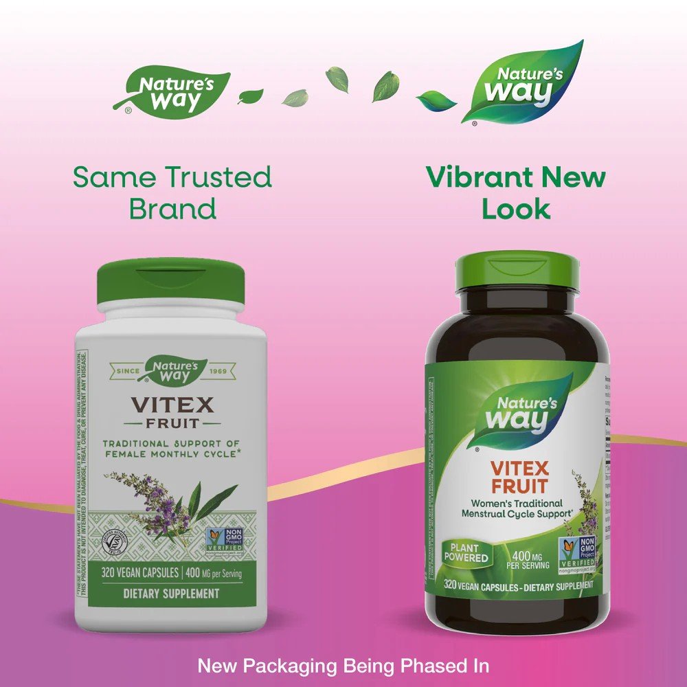 Nature&#39;s Way Vitex Fruit 320 Softgel