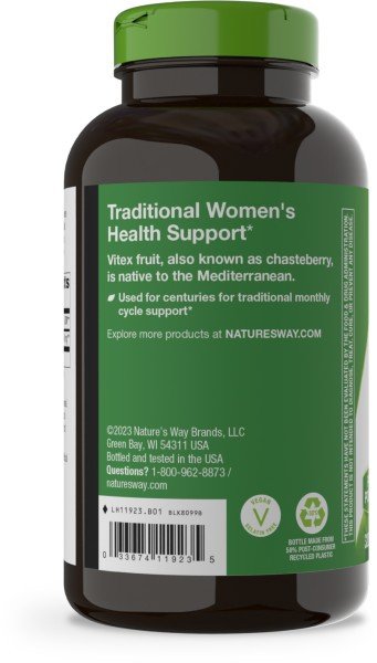 Nature&#39;s Way Vitex Fruit 320 Softgel