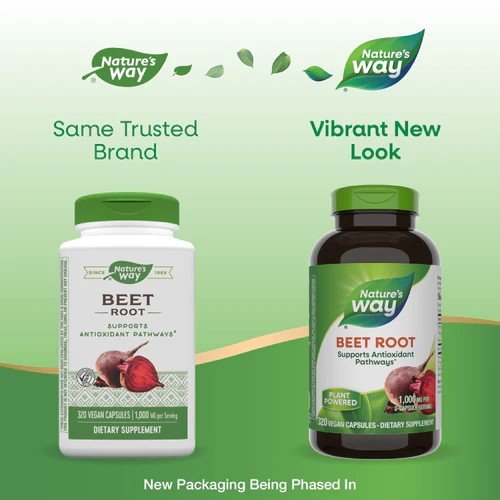 Nature&#39;s Way Beet Root 320 Softgel