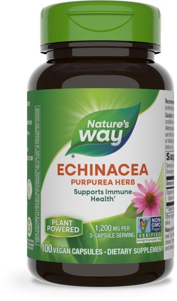 Nature's Way Echinacea Purpurea Herb 100 VCaps