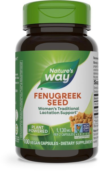 Nature's Way Fenugreek Seed 100 Capsule