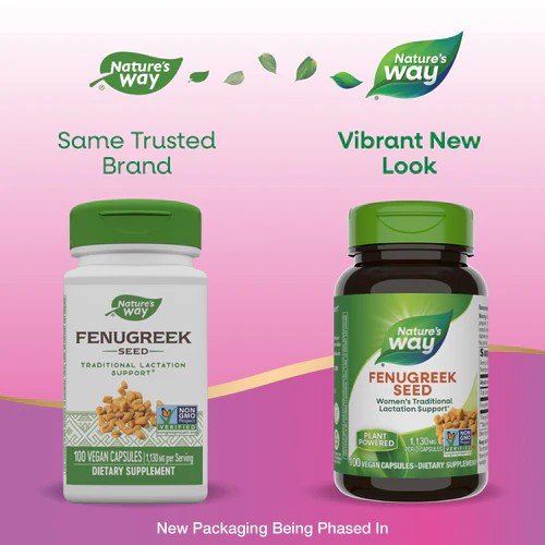 Nature&#39;s Way Fenugreek Seed 100 Capsule