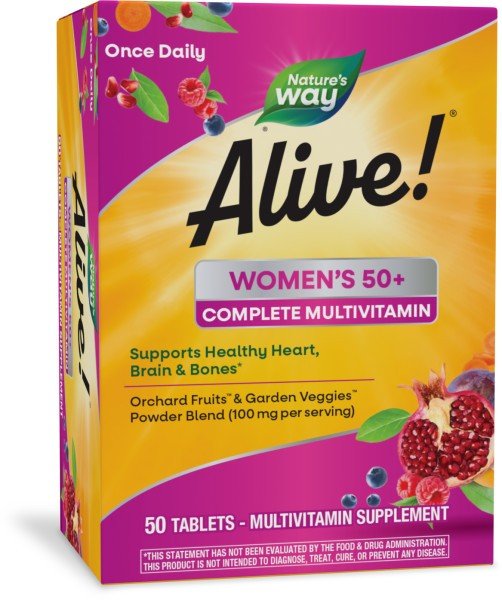 Nature's Way Alive! Womens 50+ Complete Multivitamin 50 Tablet