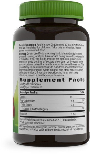 Nature&#39;s Way Melatonin Gummies 120 Gummy