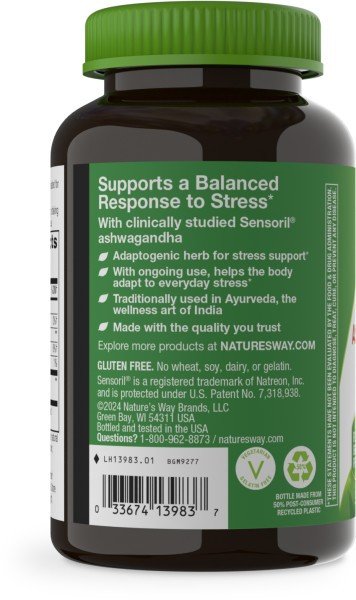 Nature&#39;s Way Ashwagandha Gummies 90 Gummy