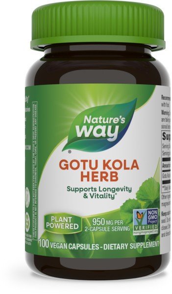 Nature's Way Gotu Kola Herb 100 Capsule