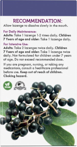 Nature's Way Sambucus Original Lozenge 30 Lozenge