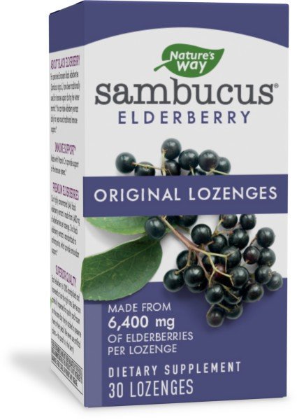 Nature's Way Sambucus Original Lozenge 30 Lozenge