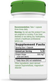 Nature&#39;s Way Oregon Grape Root 90 Capsule