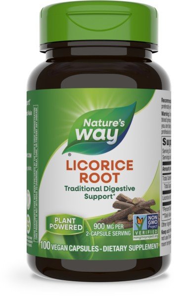 Nature's Way Licorice Root 100 Capsule