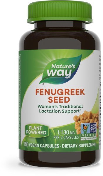 Nature's Way Fenugreek Seed 180 Capsule