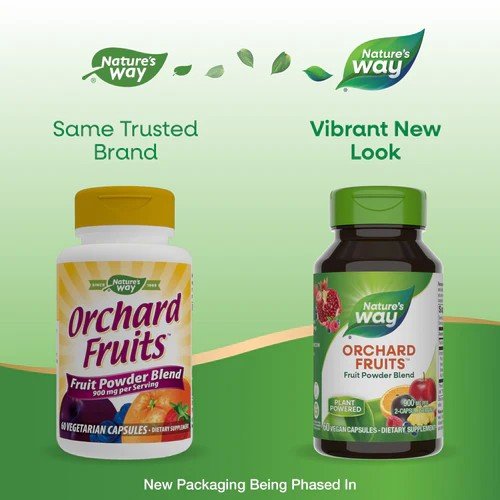 Nature&#39;s Way Orchard Fruits (12 Fruits) 60 Capsule