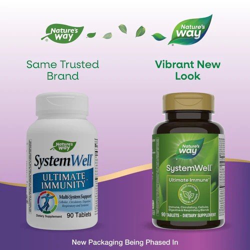 Nature&#39;s Way SystemWell Ultimate Immunity 90 Tablet