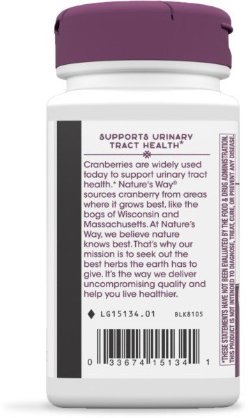 Nature&#39;s Way Cranberry 60 VegCap