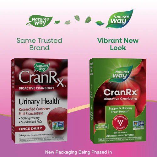 Nature&#39;s Way CranRx BioActive Cranberry 30 VegCap