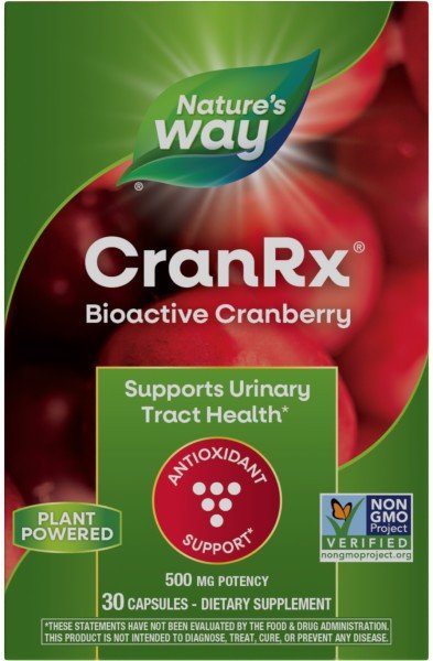 Nature&#39;s Way CranRx BioActive Cranberry 30 VegCap