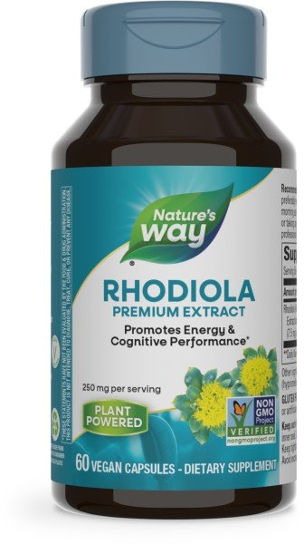 Nature's Way Rhodiola Energy 60 VegCap