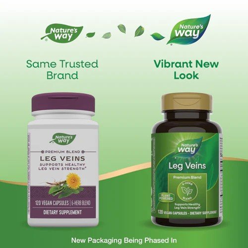 Nature&#39;s Way Leg Veins 120 VegCap