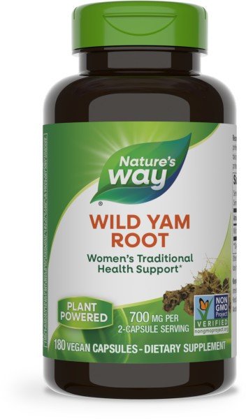 Nature's Way Wild Yam 180 VegCap