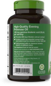 Nature&#39;s Way Evening Primrose Max Strength 120 Softgel