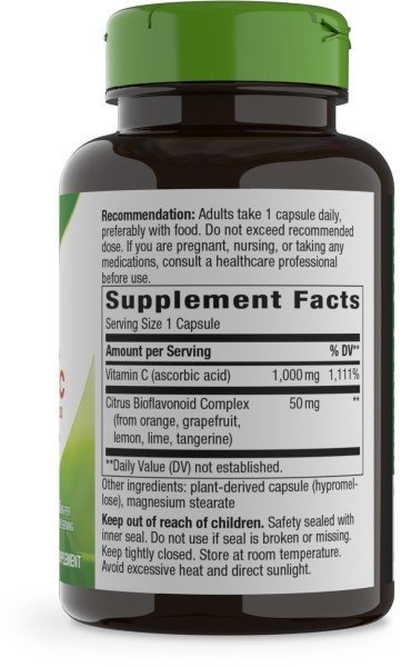 Nature&#39;s Way Vitamin C 1000Bioflavonoids 100 VegCap